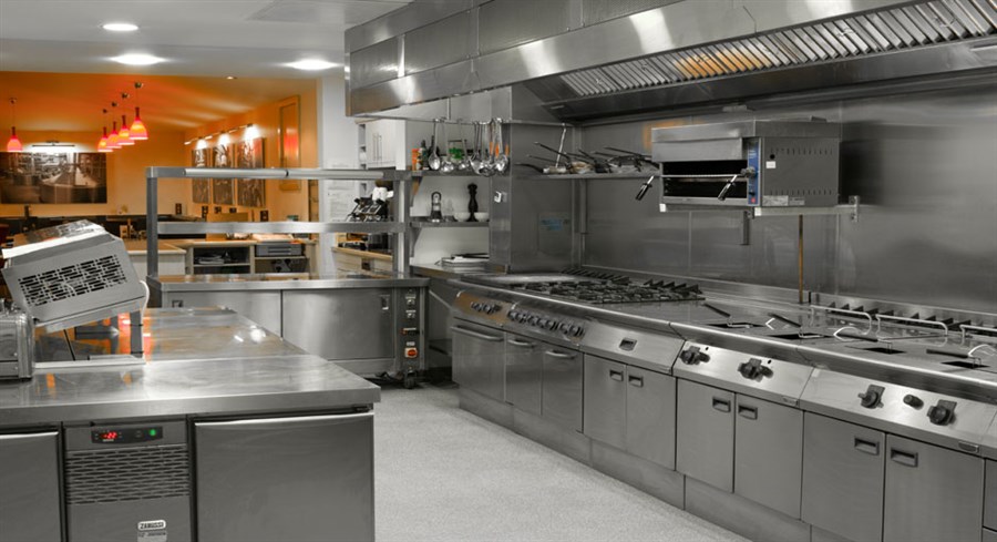 Bếp công nghiệp - Những khu vực của gian bếp công nghiệp